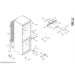 Tủ lạnh Bosch KGV36VW23E 4 Kích thước tủ lạnh Bosch KGV36VW23E