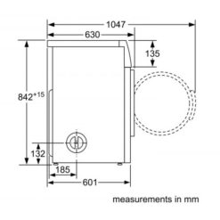 Thiết kế máy sấy Bosch WTA74201SG
