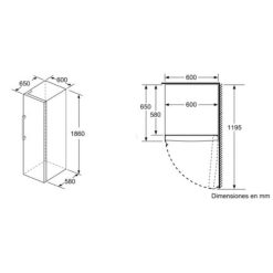Kích thước tủ đông Bosch GSN36VI3P
